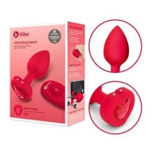 New Heart Shaped Anal Plug in Pakistan Pink Silicone Butt Plug Anal Beads - High Quality