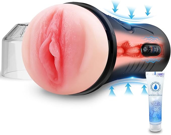 Vibrating Male Masturbator Pocket Pussy | Sex Toys online for male