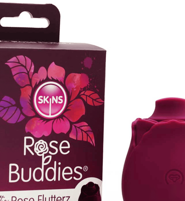 Skins Rose Buddies The Rose Flutterz Clitoral Vibrator