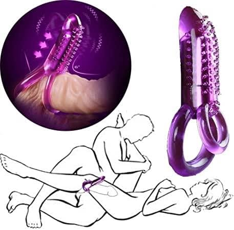 Enhancing Sex Toy Vibrating Cock Ring For Men