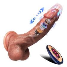 Thrusting Dildo Vibrator Sex Toys