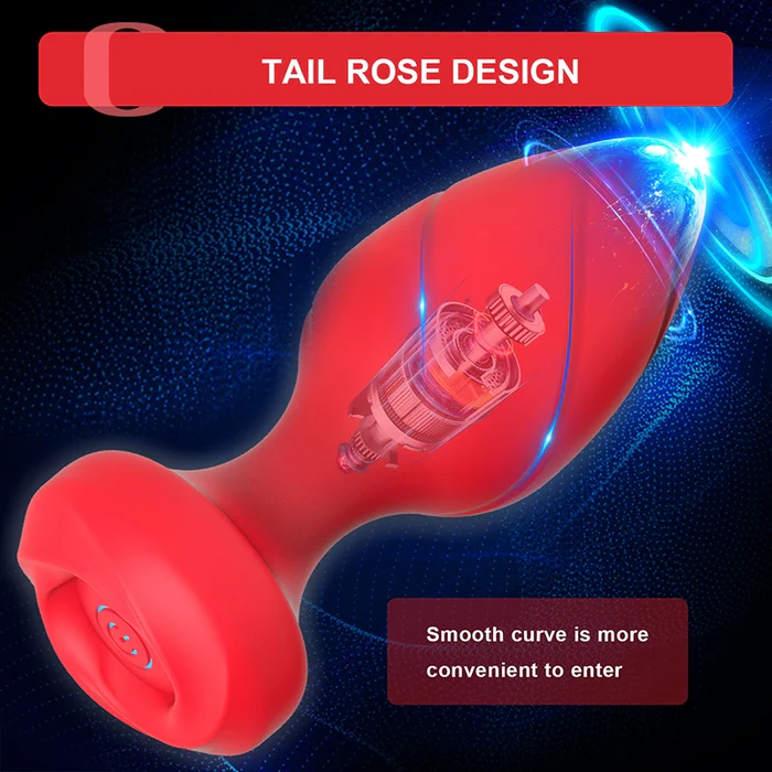 Remote Control Butt Plug Set Toys 4PCS