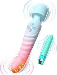 G Spot Vibrator Wand & Bullet Vibrator Set - Vibrators Sex Toys for Women, Clitoral Dildo with 7 Vibrating Modes