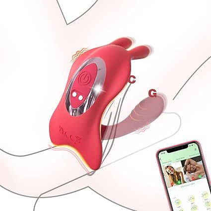 ouples App Remote Control Wearable Vibrator, Couple Women Adult Sex Toys, Long Distance Panty Vibrator