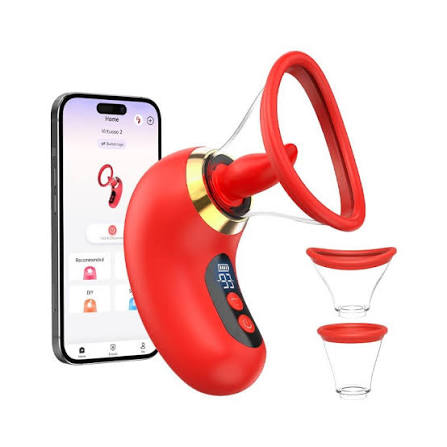 2 in 1 Sucking Vibrator