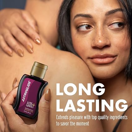 Astroglide Lube Plus Libido (2.5oz) and SKYN Excite Female Sexual Stimulating Gel (0.5oz) - Arousal Lubricants and Gels Heighten Pleasure and Sensation for Women