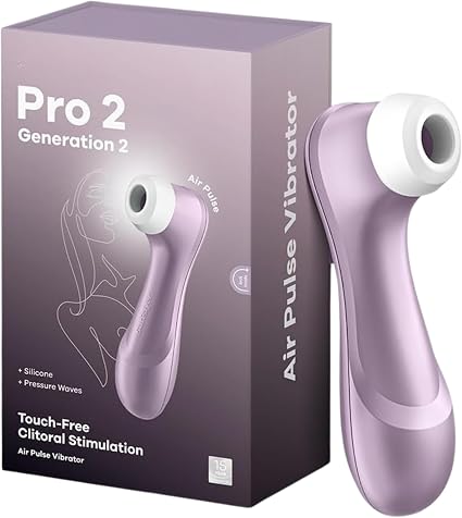 Pro 2 Vibrator Sex Toy | Adult Toys for Women | Suction and Clitoral Stimulation Vibrator | Vibrating Sexual Pleasure Device | Female Wellness Tools | Woman Sextoy | Gift for Her