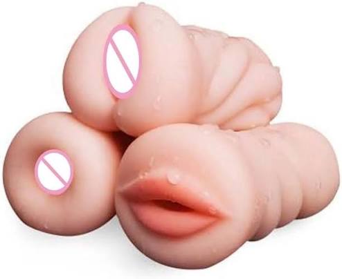 Realistic Flesh-Tone Male Masturbator